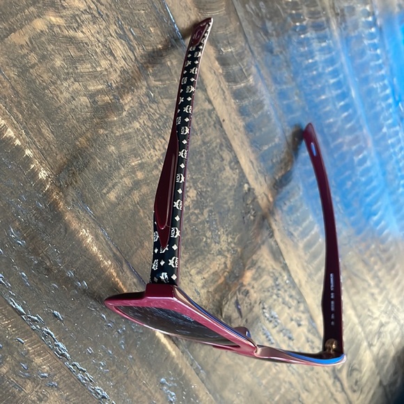MCM Burgundy Sunglasses - Picture 2 of 7